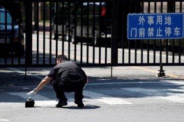 Ledakan Kedubes AS di Beijing, tak ada korban jiwa