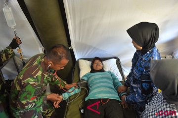 Pengungsi gempa Lombok keluhkan minimnya tenaga medis