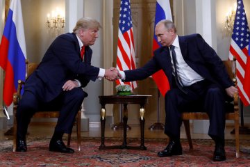 Putin tuding kekuatan Amerika Serikat berusaha rusak hasil pertemuan dengan Trump