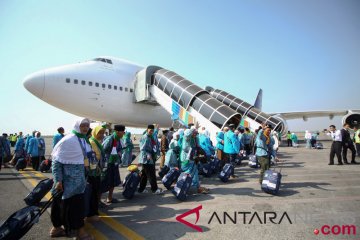 Keberangkatan kloter pertama Juanda