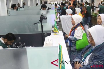 Hingga hari kedua, Embarkasi Jakarta telah berangkatkan 1.552 calon haji