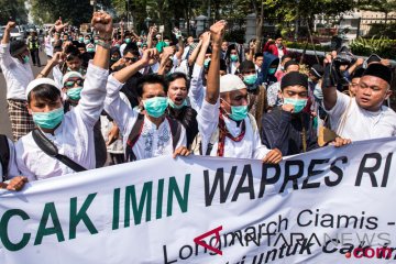 Laskar santri dukung cawapres Cak Imin