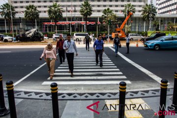 Pelican crossing akan gantikan JPO selama revitalisasi