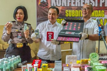 Pengungkapan kasus kosmetik ilegal