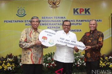 Kejagung terima aset rampasan dari KPK