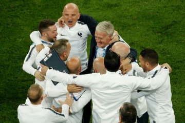 Deschamps puji karakter Prancis setelah kemenangan semifinal