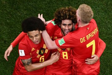 Belgia tampil mengejutkan, ungguli Brasil 2-0 di babak pertama