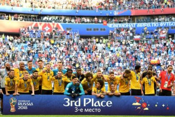 Belgia juara ketiga Piala Dunia 2018