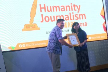 ANTARA News menangi Humanity Journalism Award 2018 ACT