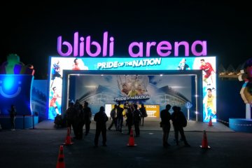 Nama Blibli Arena hanya selama Indonesia Terbuka