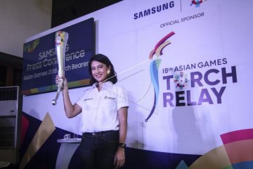 Dian Sastro jadi pembawa obor Asian Games