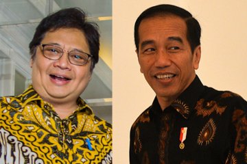 Duet Jokowi-Airlangga dinilai mampu tingkatkan perekonomian masyarakat