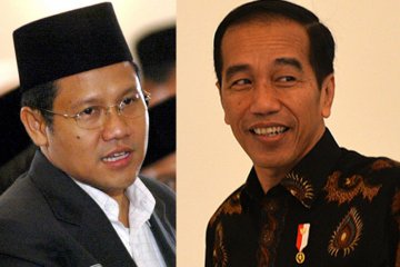 Survei Median: Elektabilitas Jokowi-Muhaimin paling tinggi