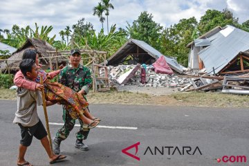 Kerusakan Akibat Gempa Lombok
