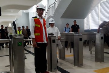 Presiden Jokowi: LRT bisa dorong ekspor Indonesia