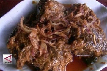 Sajian rendang jamur yang menyehatkan