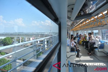 LRT Palembang dihentikan operasinya untuk evaluasi