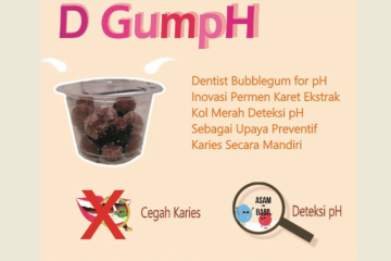 D GumpH, permen karet pencegah gigi berlubang karya mahasiswa UGM