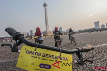 Pengelola harap sepeda gratis beroperasi selain di Monas