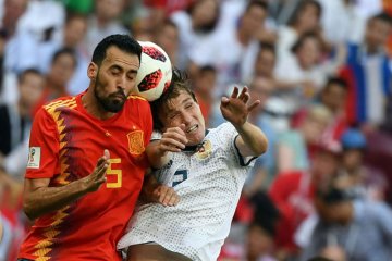 Spanyol-Rusia tetap imbang pada babak pertama perpanjangan waktu