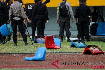 Pelaku pengrusakan kursi Stadion Jakabaring ditangkap