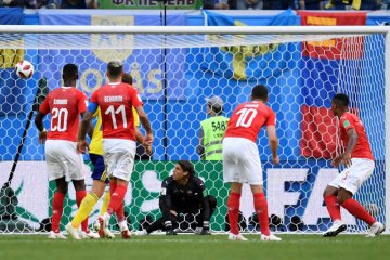 Tendangan Forsberg antarkan Swedia ke perempat final