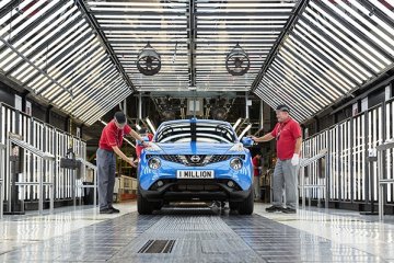 Nissan Juke sudah diproduksi 1 juta unit di pabrik Sunderland