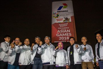 Video Mapping Pertamina Untuk Asian Games