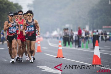 Atlet Jepang raih emas meskipun tertinggal awal lomba