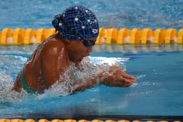 Penyisihan 50 meter Gaya Dada Putri