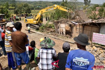 Eksekusi rumah terdampak tol Semarang-Batang