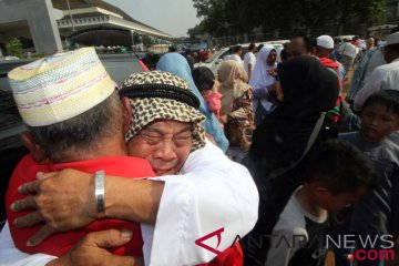 Kepulangan Jamaah Haji Kloter Pertama