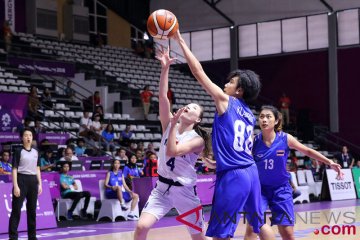 Klasifikasi Basket Putri - Mongolia vs Thailand