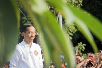 Presiden ikut senandungkan lagu nasional di Harmoni Indonesia 2018