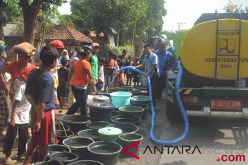 Pengungsi gempa Lombok masih kesulitan air bersih