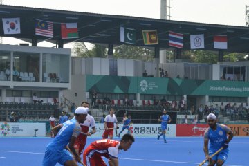 Tim hoki India hujani gawang Hong Kong dengan  26 gol