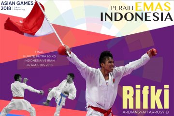 Peraih Emas Indonesia: Rifki Ardiansyah Arrosyid