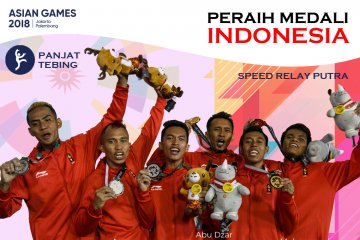 Peraih Medali Indonesia: Tim Panjat Tebing Putra