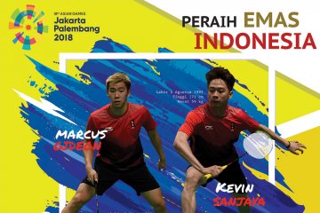 Peraih Emas Indonesia: Marcus Gideon dan Kevin Sanjaya