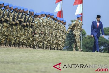 Presiden Melepas Kontingen Garuda