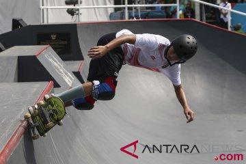 Indonesia tambah dua medali Asian Games 2018 dari cabang skateboard
