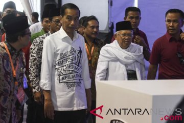 Jokowi-Maruf Amin Daftar Ke KPU