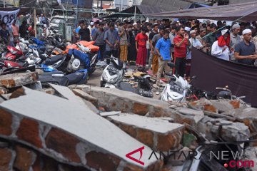 BNPB: 75 persen permukiman Lombok Utara hancur