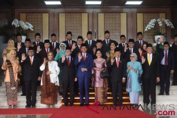 Mantan Presiden dan mantan Wapres hadiri sidang bersama