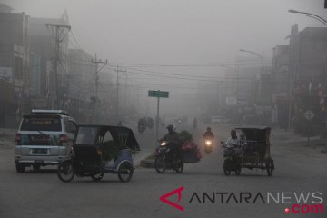 Kabut asap mulai sambangi Kota Dumai