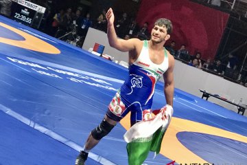 Iran raih emas gulat kelas 86 kg