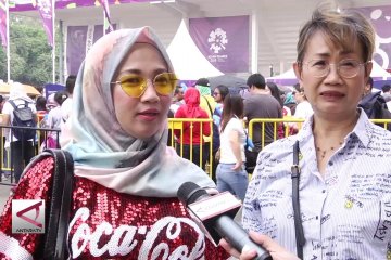 Masyarakat bangga Kontingen Indonesia raih banyak emas