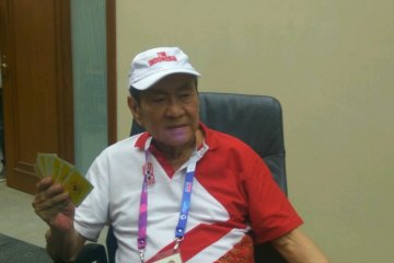 Berusia 78 tahun, Bambang Hartono atlet paling senior kontingen Indonesia