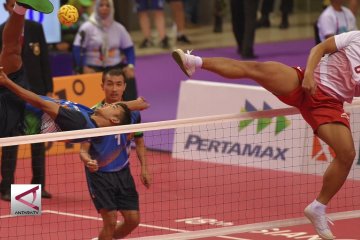 Tim Takraw Beregu Putra Indonesia bertemu Malaysia di semifinal