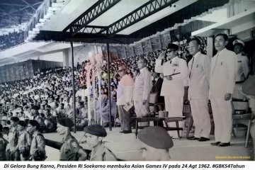 Mengenang Acara Pembukaan Asian Games 1962